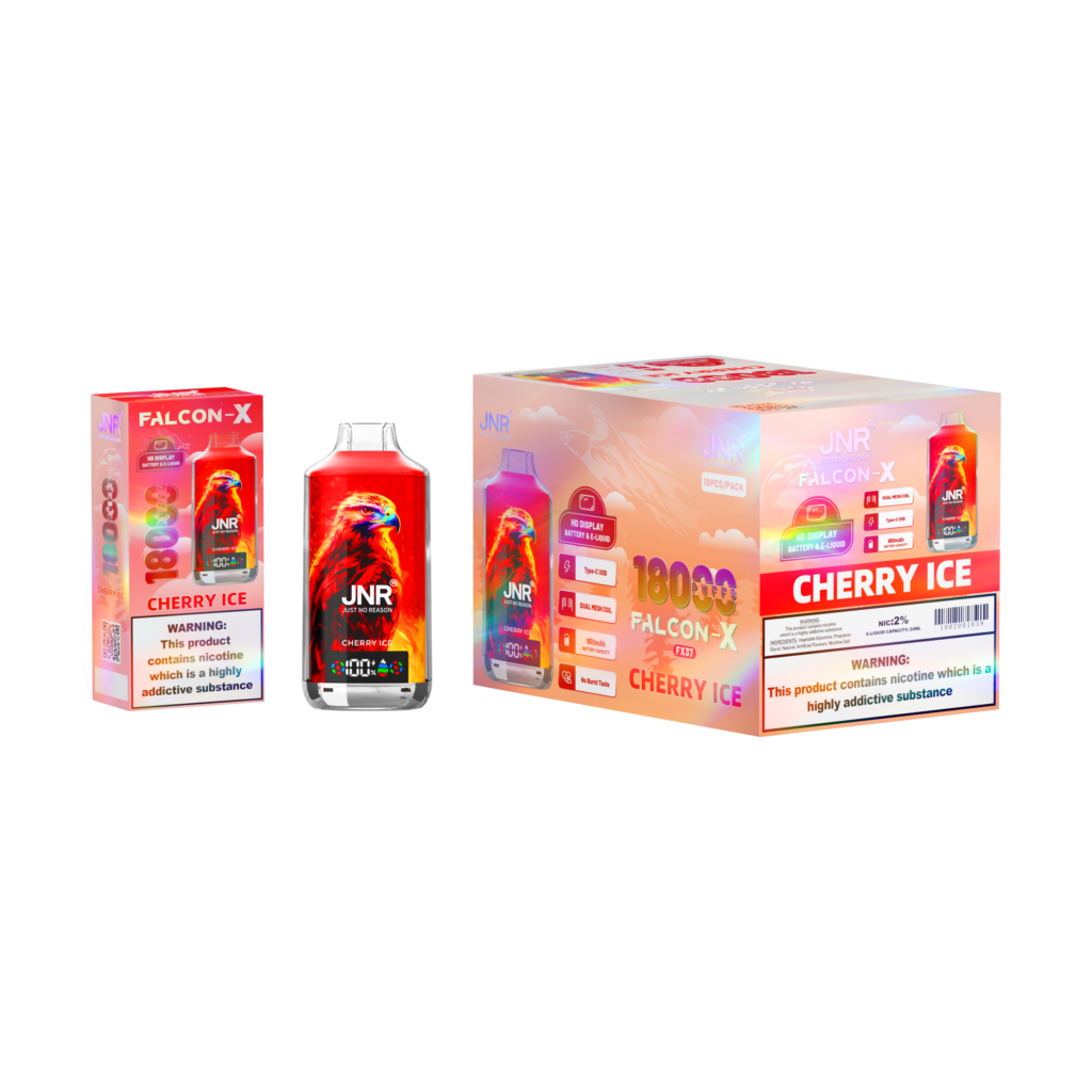 JNR-FALCON-X-18000-PUFF wholesale disposable vapes with flavor switching and most popular disposable vape brand in France