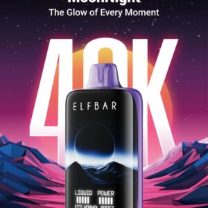 ELF-BAR-MOON-NIGHT-40000-PUFF wholesale disposable vapes with flavor switching and best brand disposable vapes