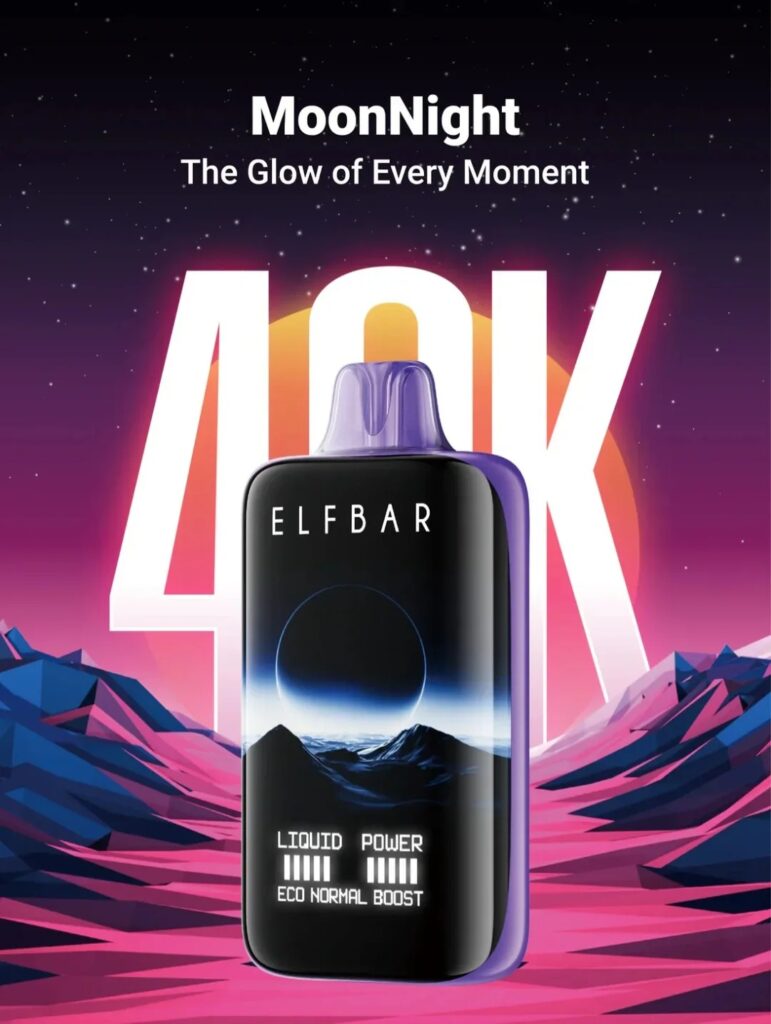 ELF-BAR-MOON-NIGHT-40000-PUFF best brand disposable vapes