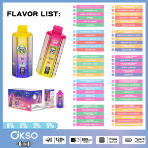 OKSO 120K 6IN1 2 wholesale disposable vape
