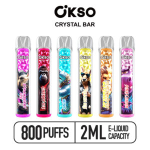 OKSO Crystal 800 Puff wholesale disposable vape