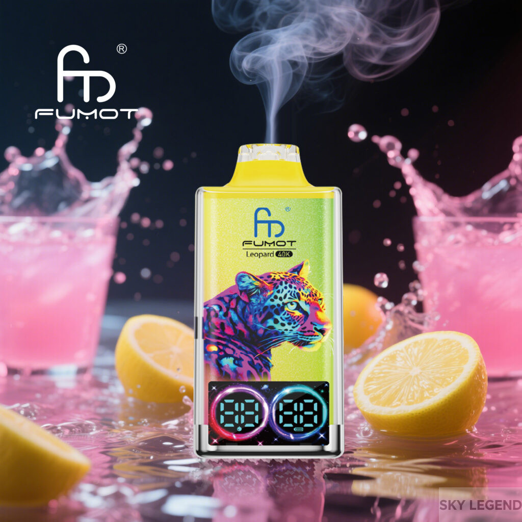 FUMOT-LEOPARD-40000-PUFF: vaporizzatore usa e getta all'ingrosso con cambio di aroma e il vaporizzatore usa e getta più venduto in Europa