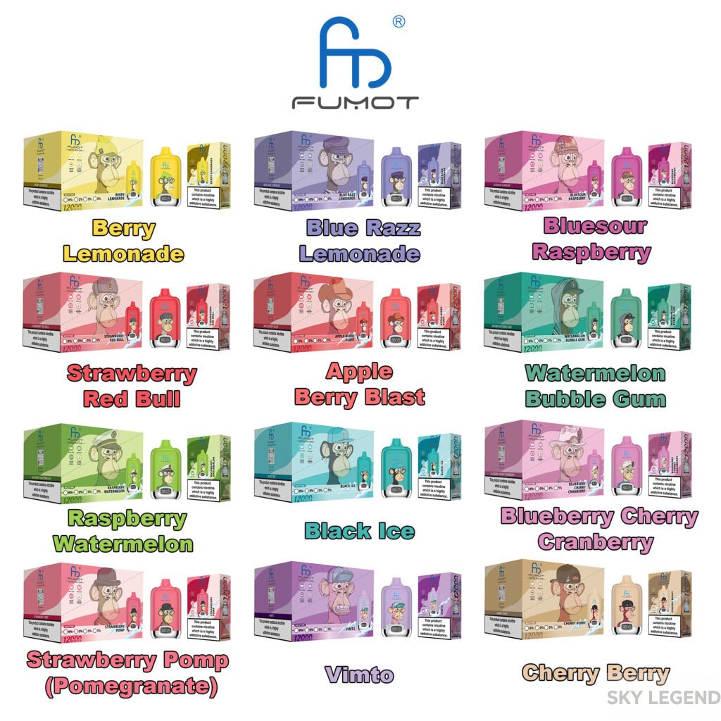 FUMOT-DIJITAL-BOX-12000-PUFF wholesale disposable vape with flavor switching and High-quality and affordable disposable vape