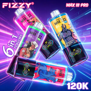 Fizzy Maxiii Pro 120K Disposable Vape Main Body flavor4 wholesale disposable vape