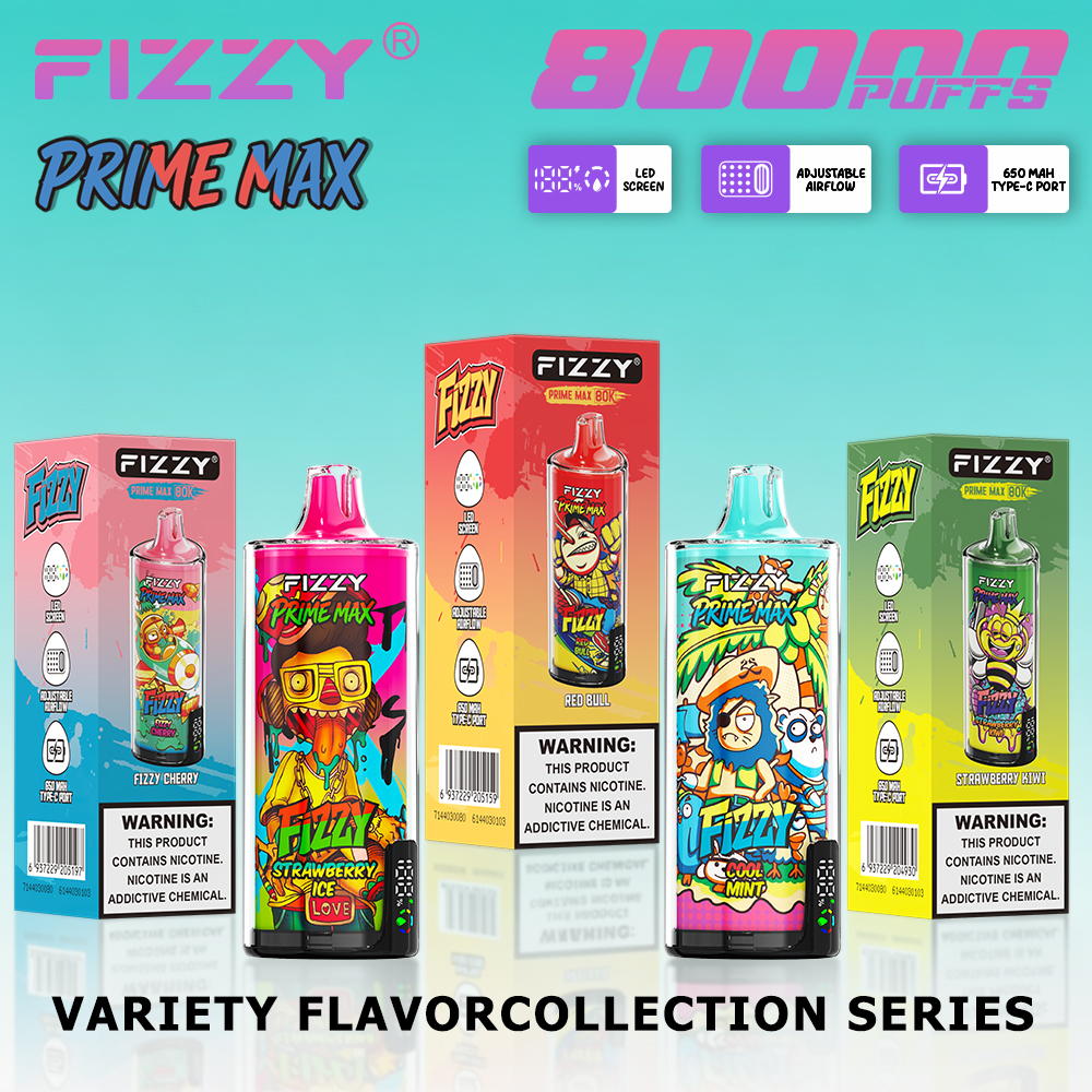 Fizzy Prime Max 80K Disposable Vape Main Body flavor1 wholesale disposable vape