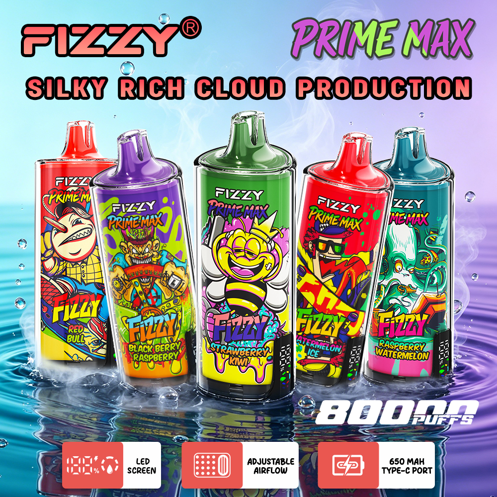 Fizzy Prime Max 80K Disposable Vape Main Body flavor2 wholesale disposable vape