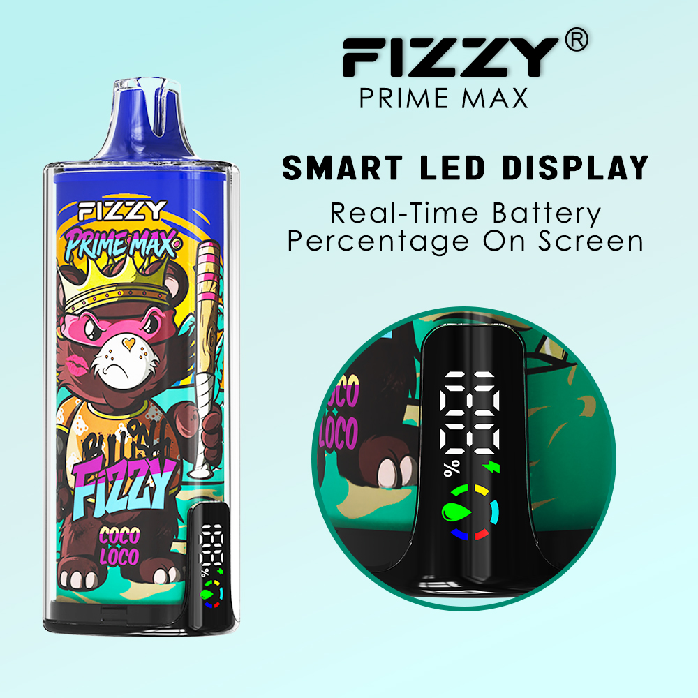 Fizzy Prime Max 80K Disposable Vape Main Body front2 wholesale disposable vape