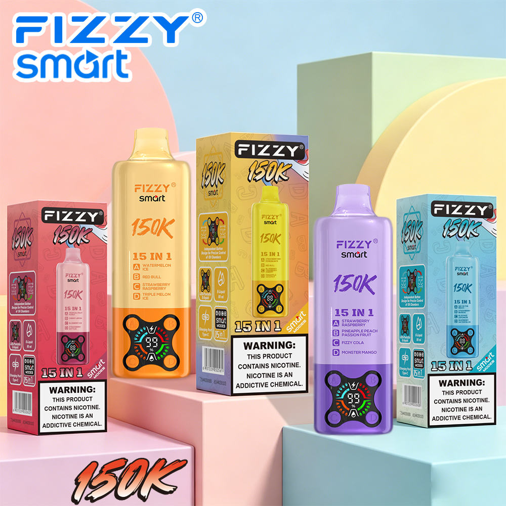 Fizzy Smart 150K Disposable Vape Main Body flavor2 wholesale disposable vape