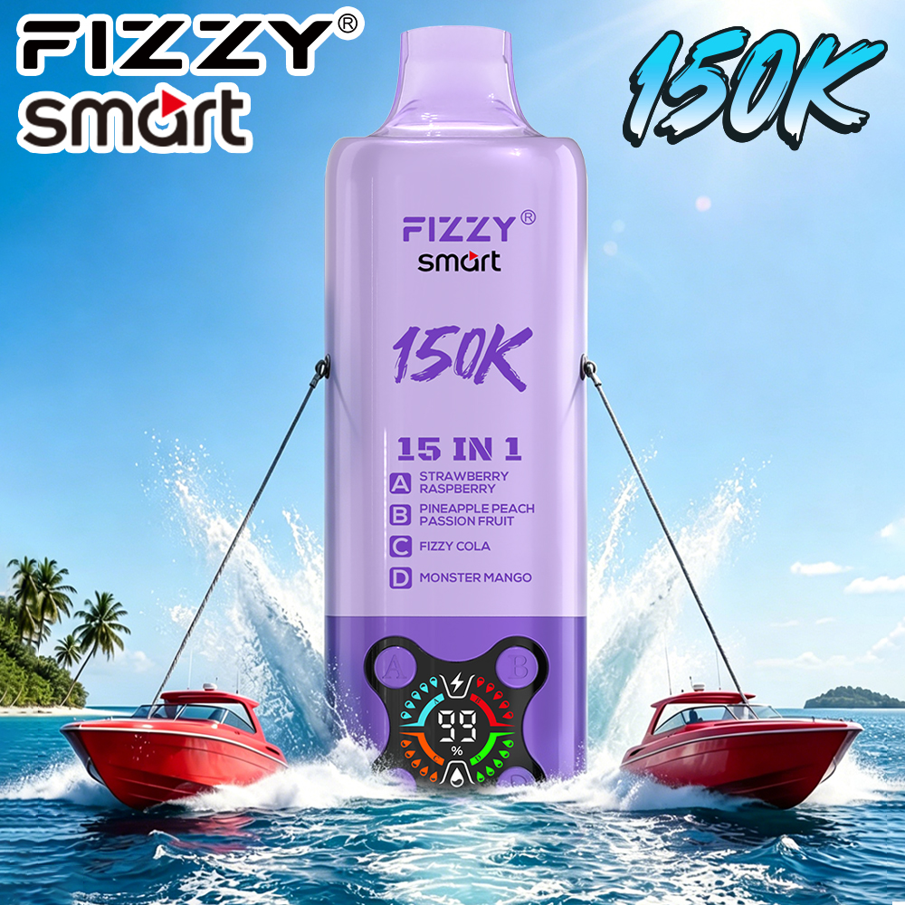 Fizzy Smart 150K Disposable Vape Main Body front1 wholesale disposable vape