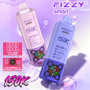 Fizzy Smart 150K Disposable Vape Main Body Package wholesale disposable vapes retail package