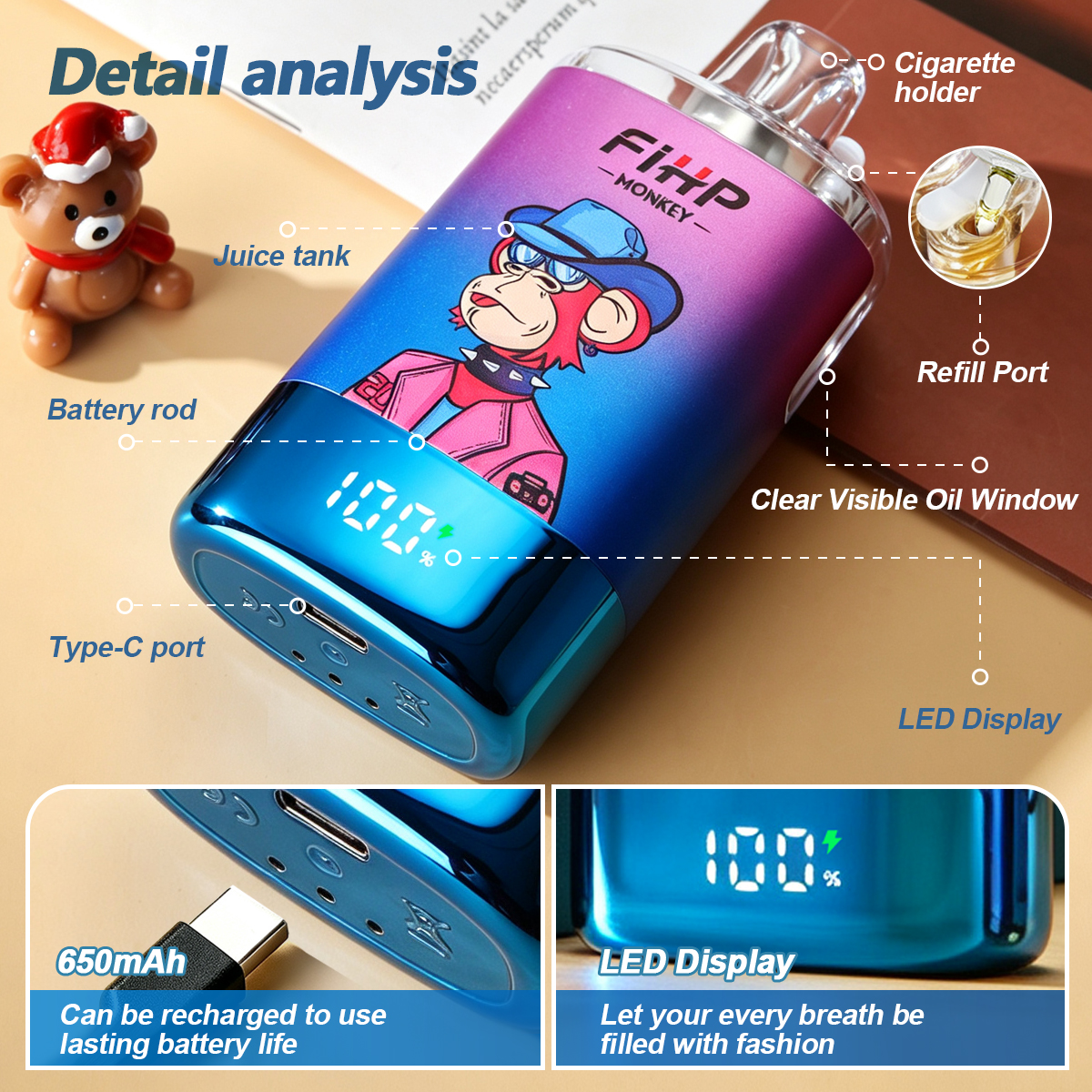 Fihp 30k Body 007 wholesale disposable vape