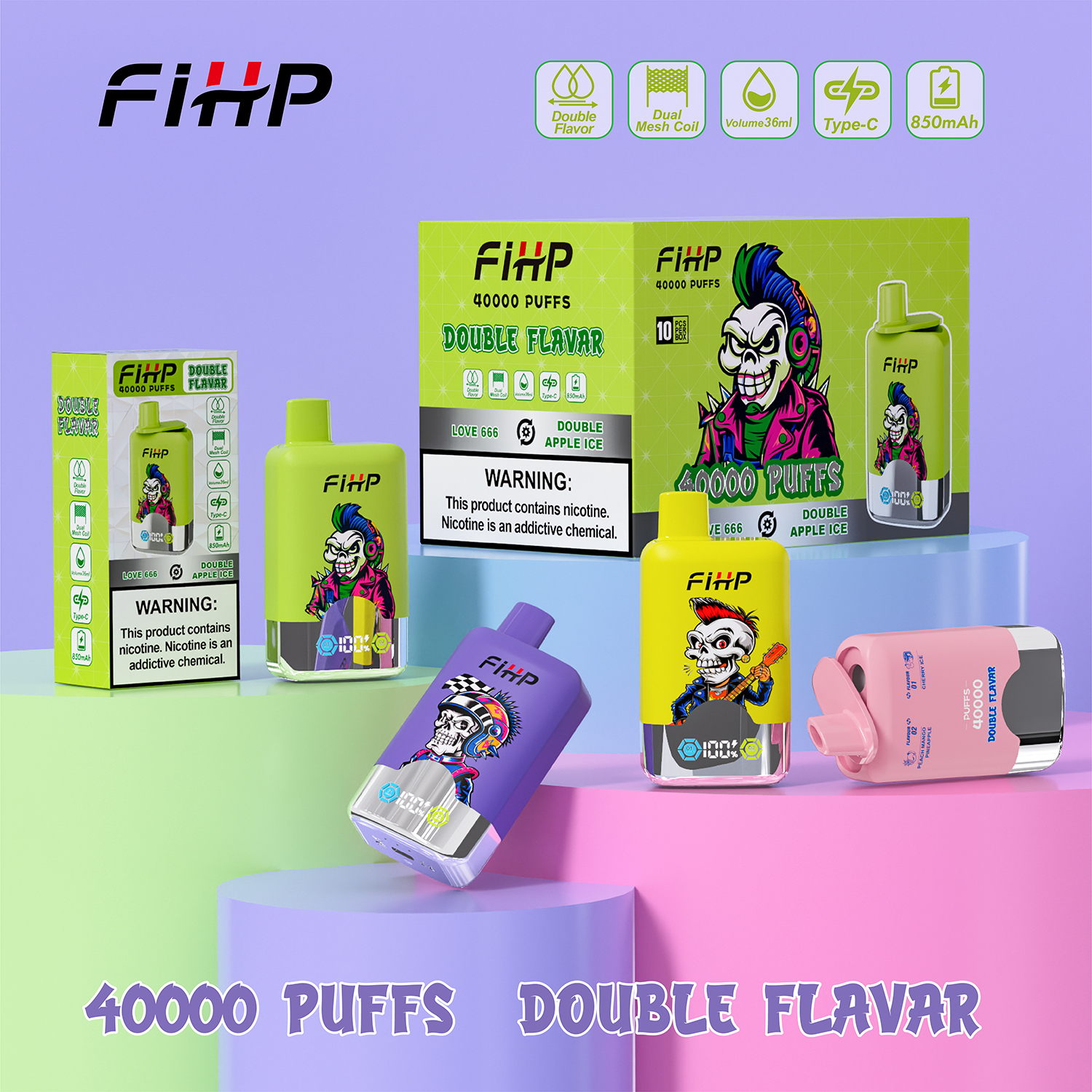 Fihp 40K Body 003 wholesale disposable vape