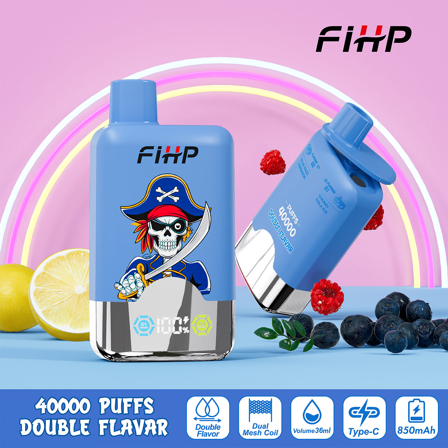 Fihp 40K Flavours 004 wholesale disposable vape